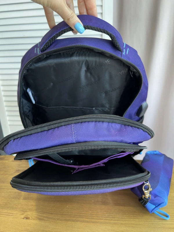 Рюкзак фиолетовый SkyName 57-52 фото 3