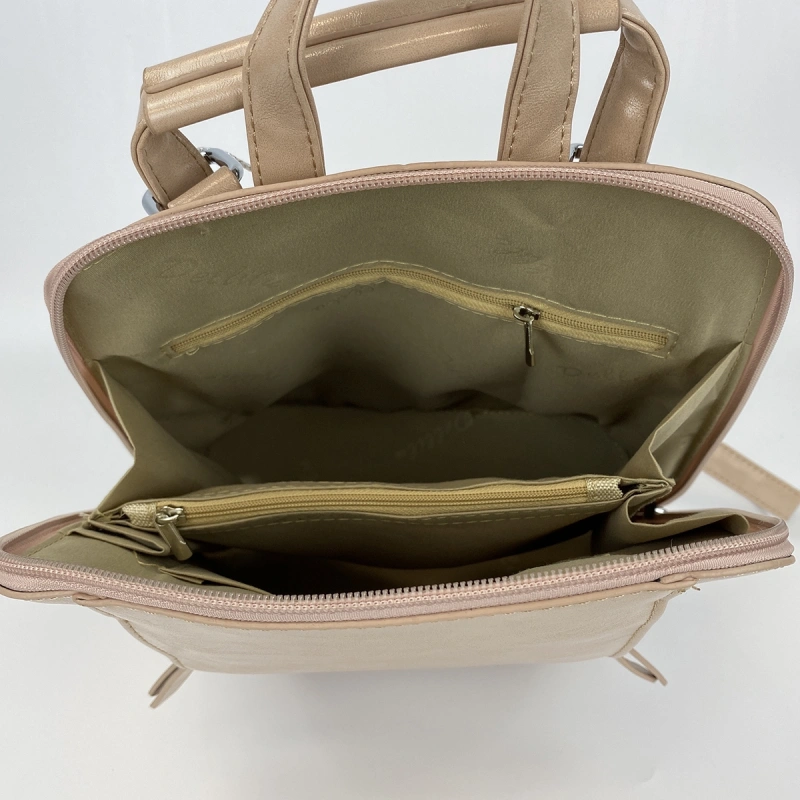 Сумка-рюкзак розовый Dellilu H8609-311 фото 3