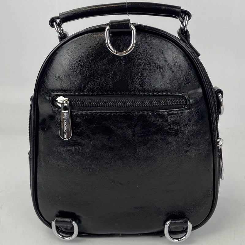 Сумка-рюкзак черный Dellilu T8681 фото 3