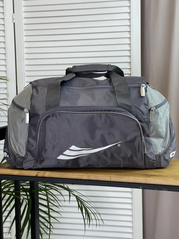 Спортивная сумка серый  C92 фото 1