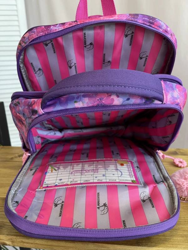 Рюкзак розовый Maksimm T020 фото 5