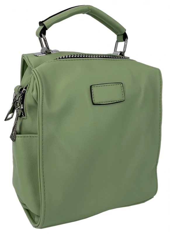 Сумка-рюкзак зеленый  8308 фото 1