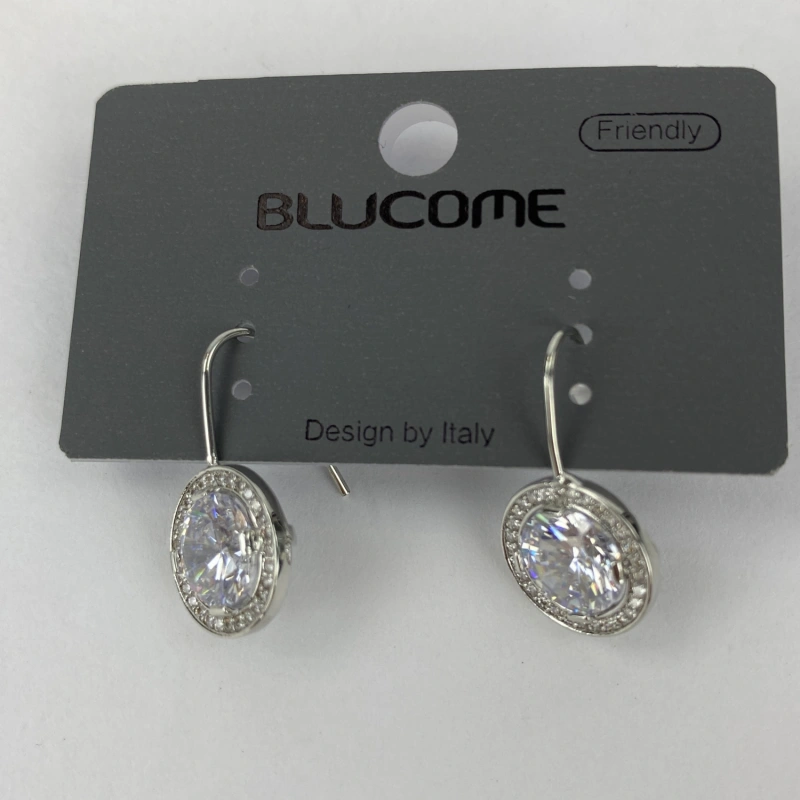 Серьги серебрист Blucome MLQM22626 фото 1