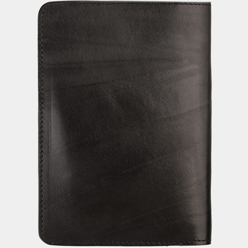 Обложка для паспорта черный Alexander Ts PR006 фото 4