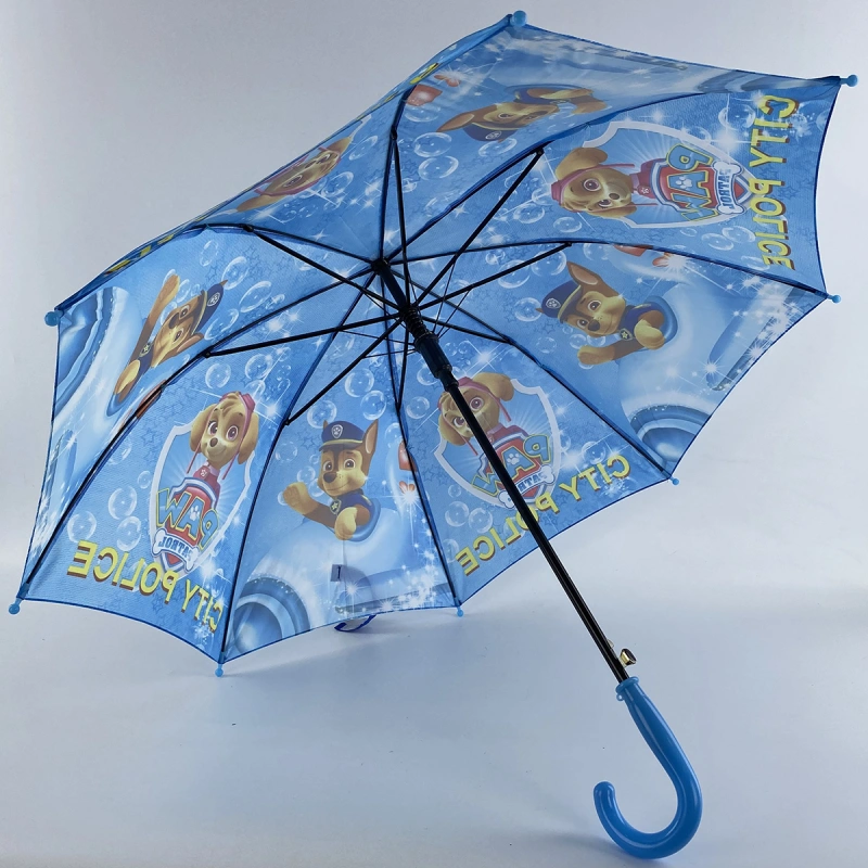 Зонт голубой  2602 фото 2