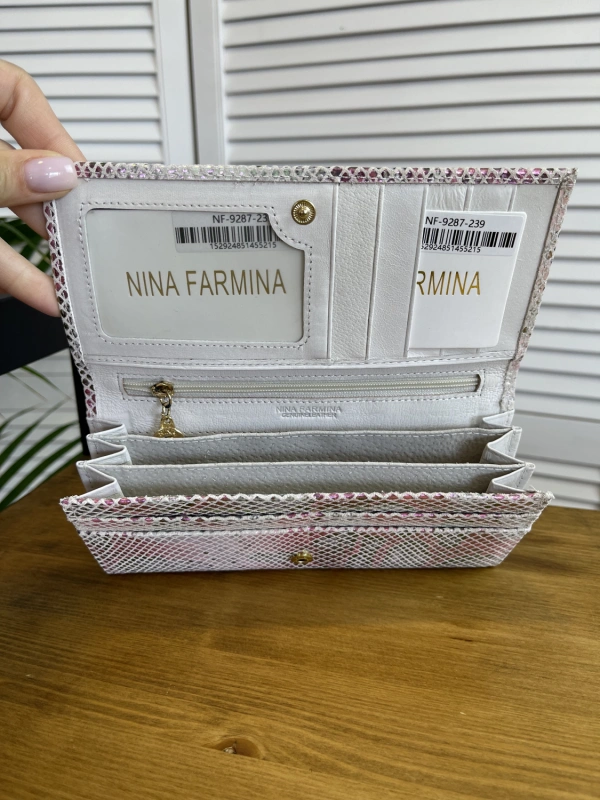 Кошелёк розовый NINA FARMINA 9287-239 фото 3
