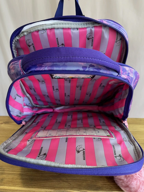 Рюкзак фиолетовый Maksimm T019 фото 5