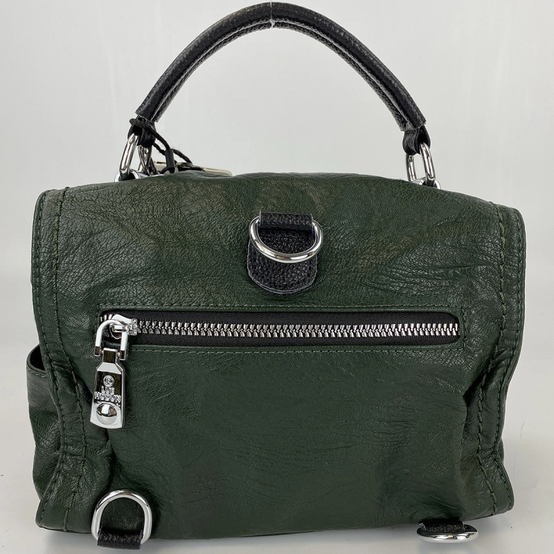 Сумка-рюкзак зеленый  897 фото 3