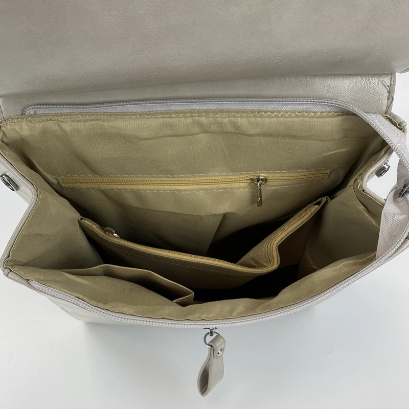 Сумка-рюкзак серый Dellilu Т8101-311 фото 3