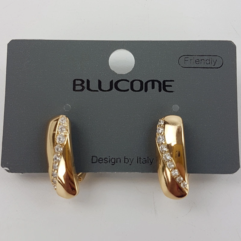 Серьги Blucome MXP58 золот 11066-49 фото 1