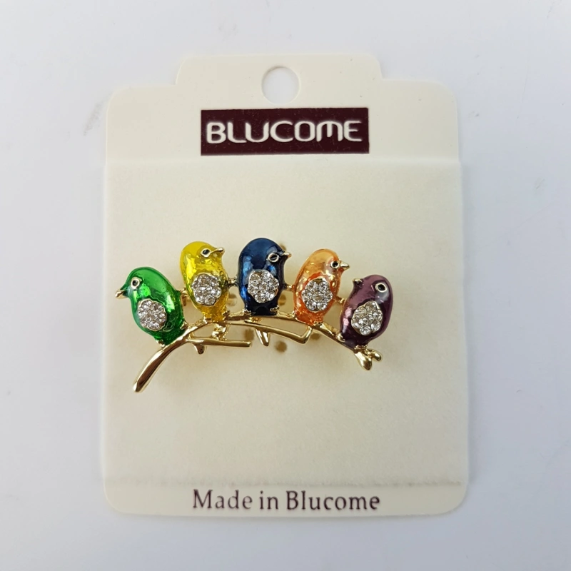 Брошь Blucome MAM1135 золот 10627-49 фото 1