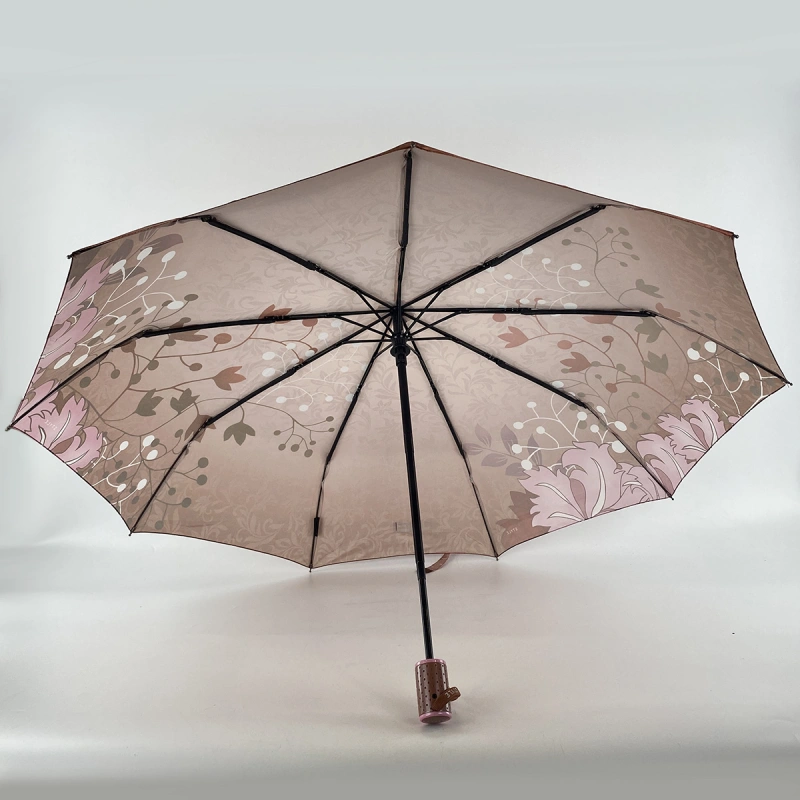 Зонт бежевый Style 1621 фото 2
