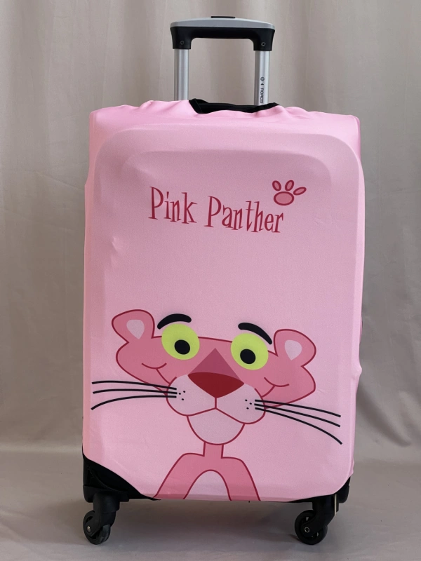 Чехол для чемодана розовый  S фото 1