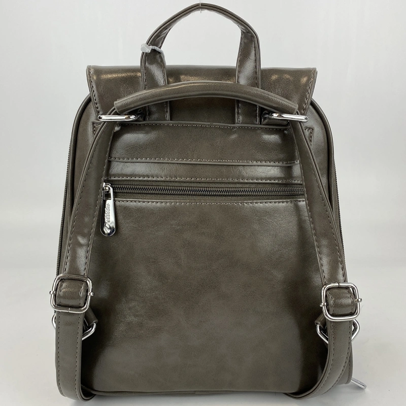 Сумка-рюкзак серый Dellilu T-8412-11 фото 2