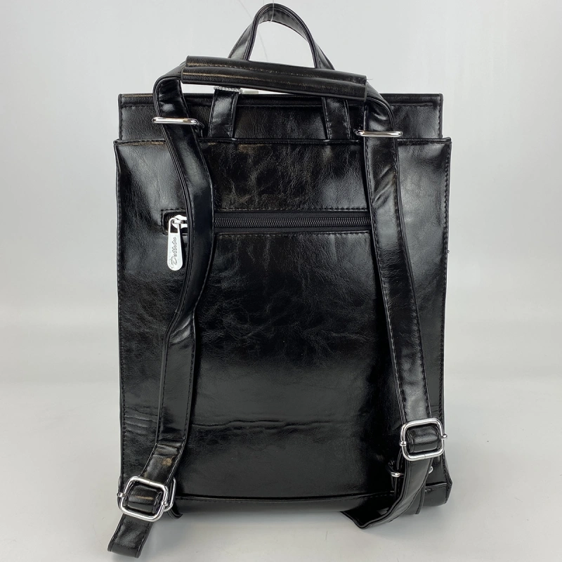 Сумка-рюкзак черный Dellilu T8790-11 фото 2