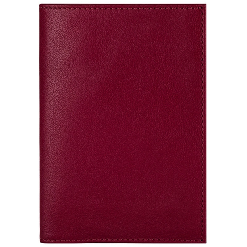Обложка для паспорта бордовый  O.96.AL фото 1