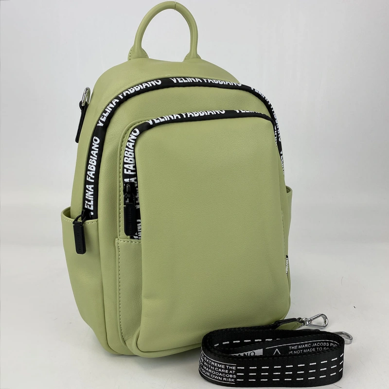 Рюкзак зеленый Vеlina Fabbiano VF552930 фото 2