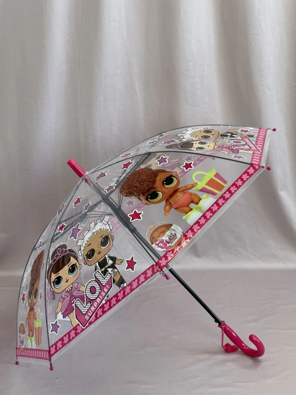 Зонт розовый  1591 фото 1