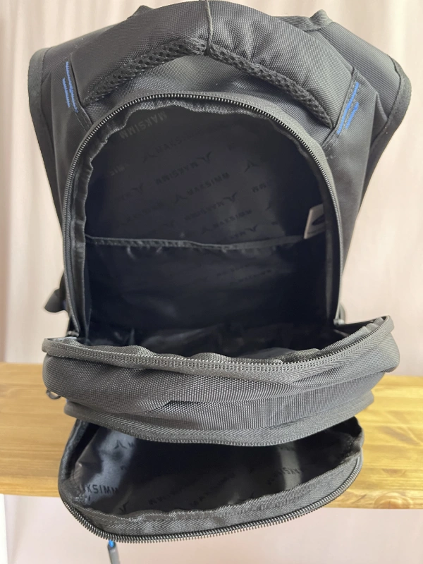 Рюкзак черный Maksimm E069-2 фото 4