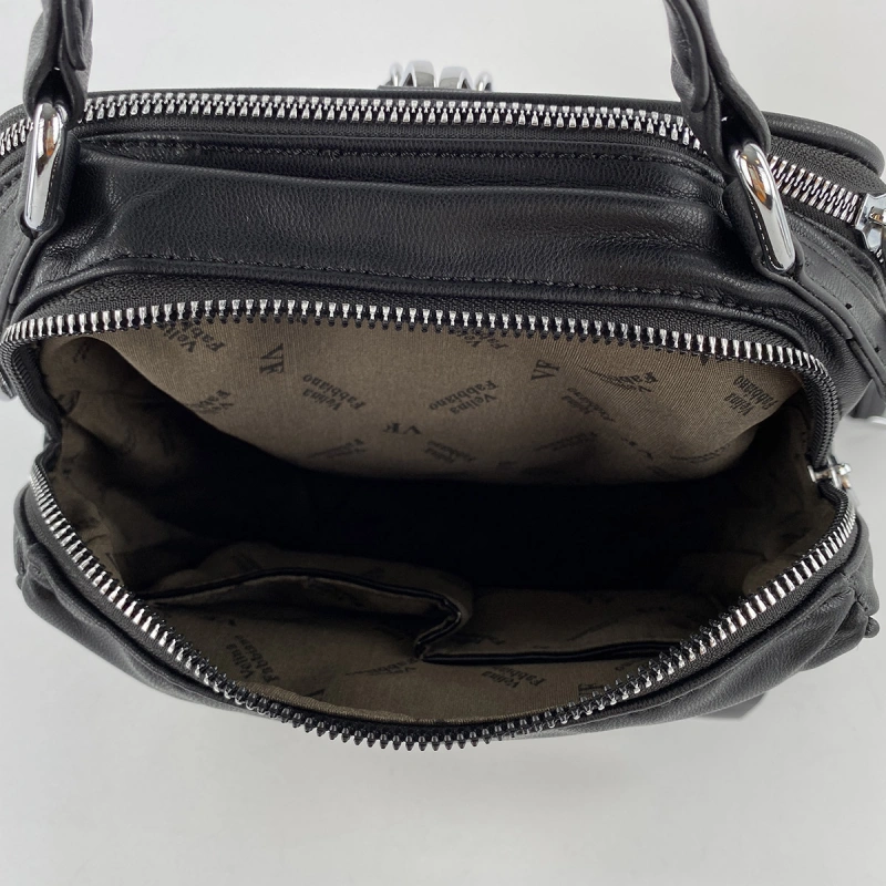 Сумка-рюкзак черный Vеlina Fabbiano VF592476-2 фото 4