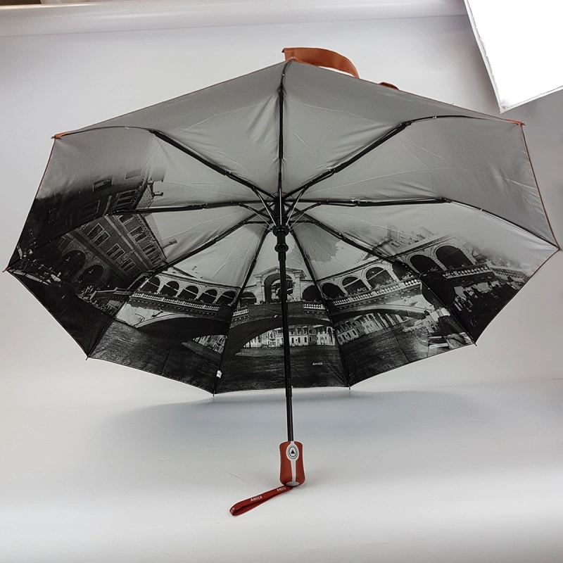 Зонт Amico 1216 коричн 11625-55 фото 2