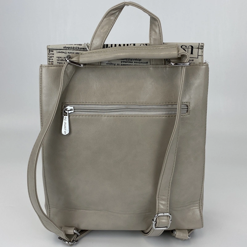Сумка-рюкзак серый Dellilu H8101 фото 2