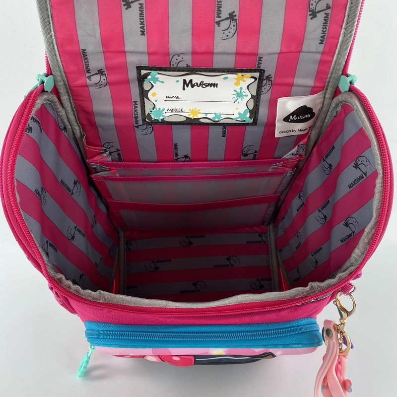 Рюкзак розовый Maksimm М635 фото 3