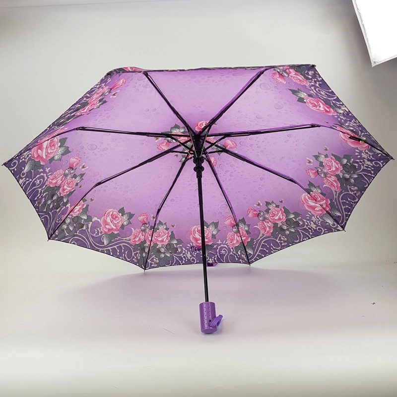 Зонт DINIYA 572-1 фиолет 11626-1-32 фото 2