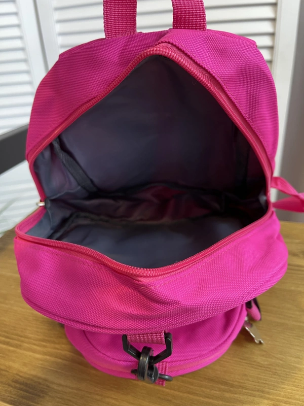Рюкзак детский розовый  фото 4