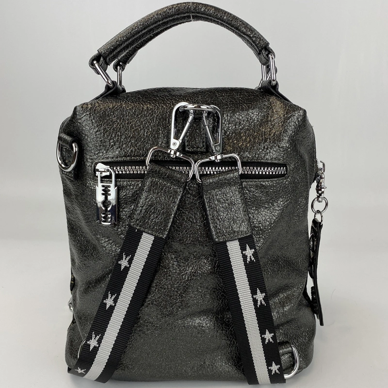 Сумка-рюкзак черный  K6342 фото 3