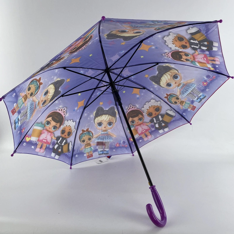 Зонт фиолетовый  432 фото 2