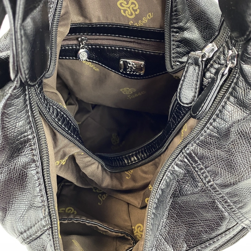 Сумка-рюкзак черный Sarsa 5088 фото 6
