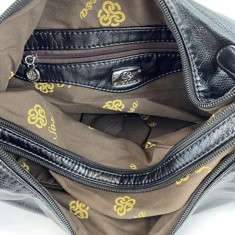 Сумка-рюкзак черный Sarsa 316 фото 3