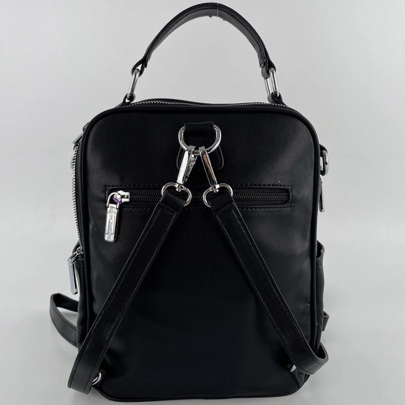 Сумка-рюкзак черный Vеlina Fabbiano VF592476-2 фото 3