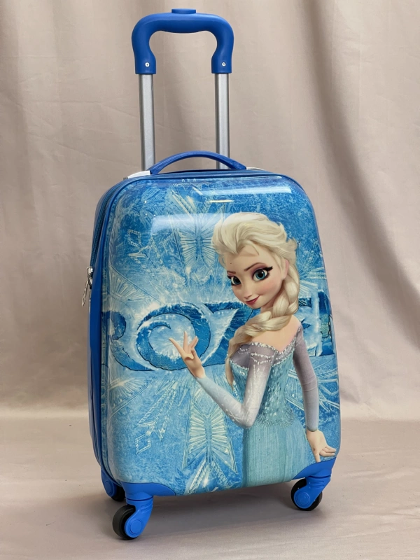 Детский чемодан Atma Kids "Холодное сердце" голуб 10350-3-48 фото 1