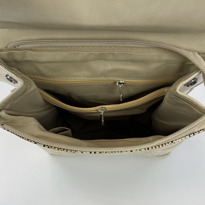 Сумка-рюкзак бежевый Dellilu H8030-51 фото 3