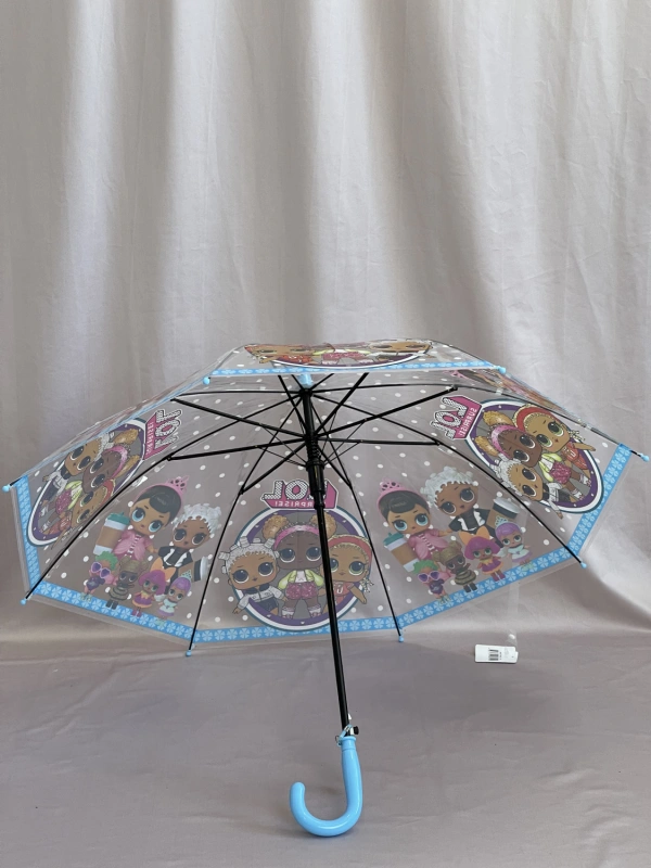 Зонт голубой  1591 фото 2