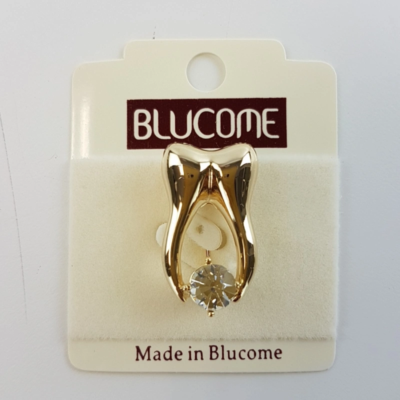 Брошь Blucome MAM12231 золот 