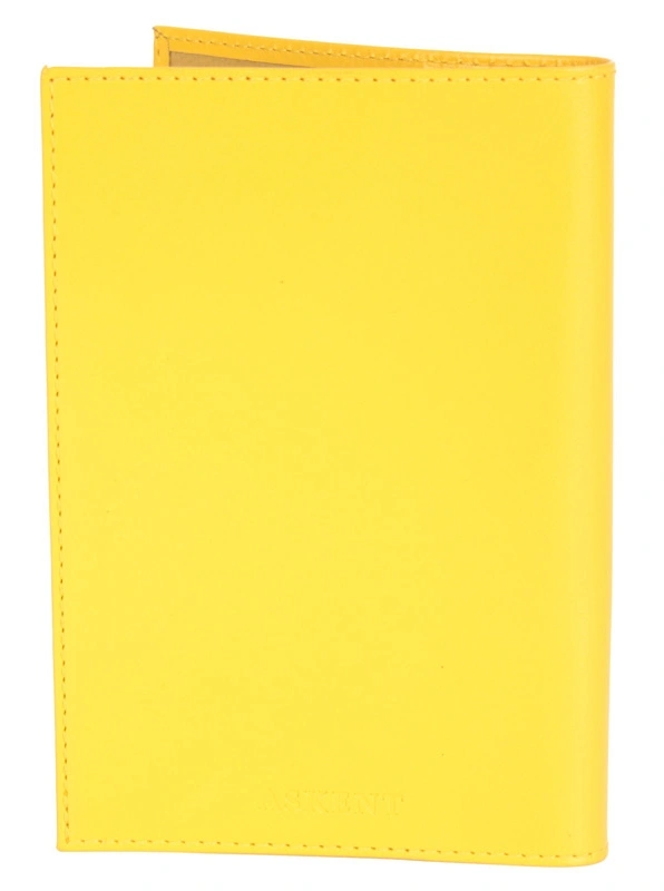 Обложка для паспорта FABULA O.30.CH желт 415-53 фото 2