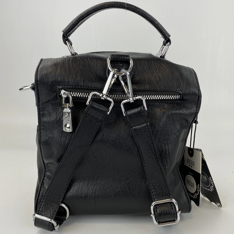 Сумка-рюкзак черный  925 фото 3