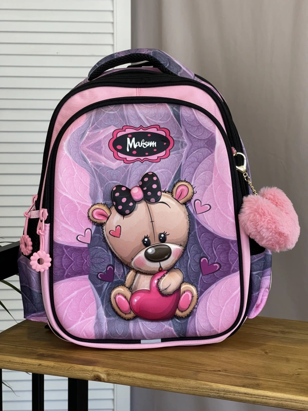 Рюкзак розовый Maksimm C561 фото 1
