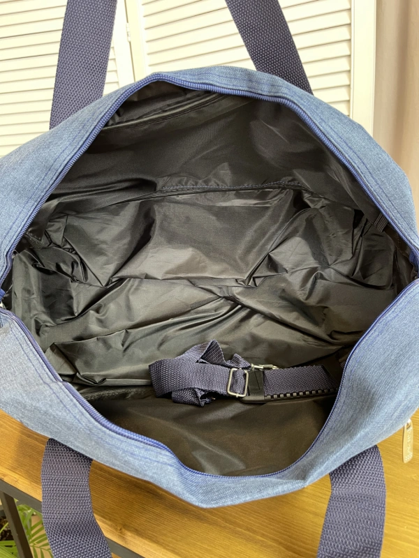 Дорожная сумка синий Хteam  С75.5 фото 2