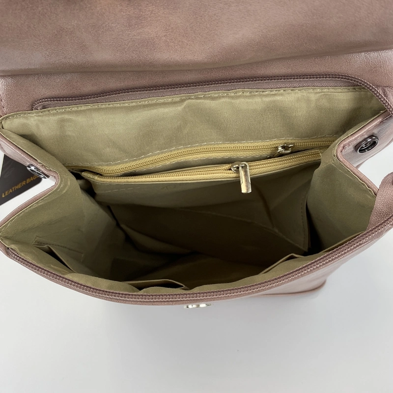Сумка-рюкзак розовый Dellilu H8030-31 фото 3