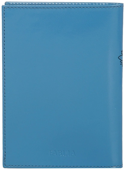 Обложка для паспорта FABULA O.31/1.SH голуб 8952-48 фото 4