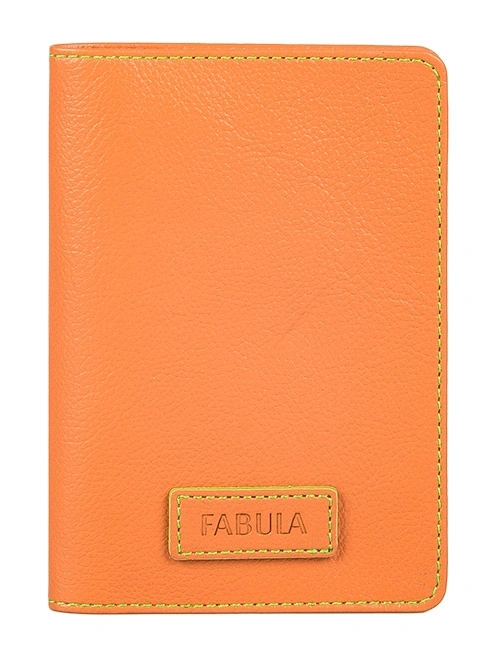 Обложка для паспорта FABULA оранж