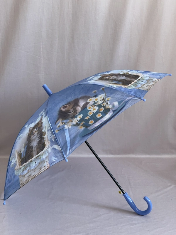 Зонт голубой  1545 фото 1