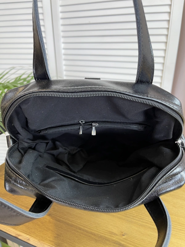 Сумка-рюкзак черный Dellilu 9145-79 фото 4
