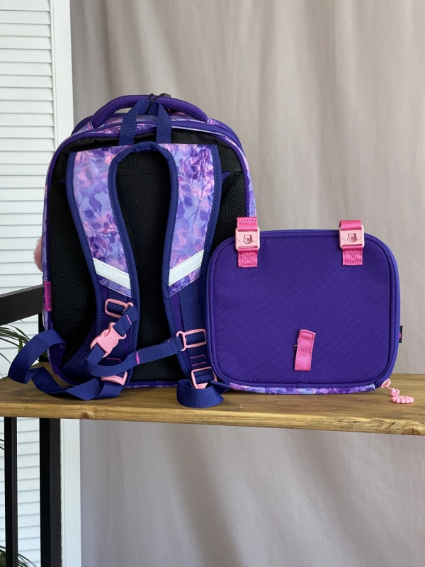 Рюкзак фиолетовый Maksimm T019 фото 4