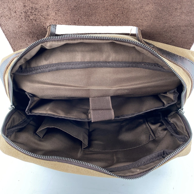 Рюкзак коричневый  фото 3
