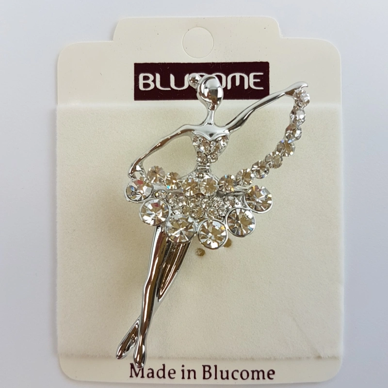 Брошь Blucome MAM6050 серебр
